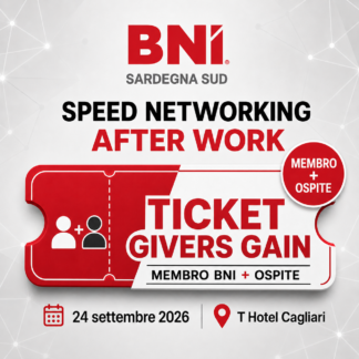 GIVERS GAIN Ticket (Membro + Ospite)